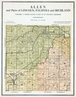 Allen and Parts of Lincoln, Palmyra and Richland, Warren County 1915